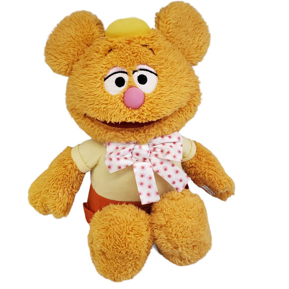 Disney Muppet Babies Fozzie Bear Plush Singing Dancing Tells Jokes 15" Stuffy - Picture 1 of 13